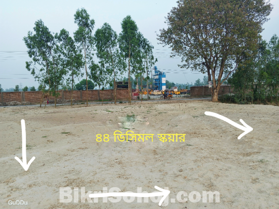 নলকা বিশ্বরোডের সাথে প্রাইম লোকেশনে জমি ভাড়া